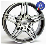 WSP Italy Porsche (W1050) Philadelphia 10x19 5x130 ET45 DIA71,6 (anthracite polished)